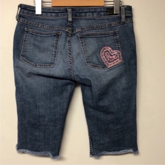 Juicy Couture Melrose Bermuda Short with Heart embellished pocket - Picture 4 of 10